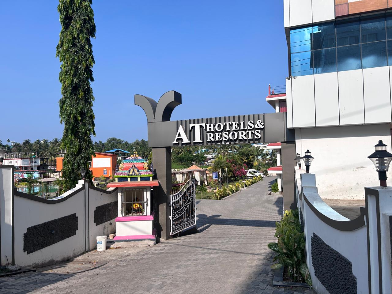 AT Villa Hotel Entrance