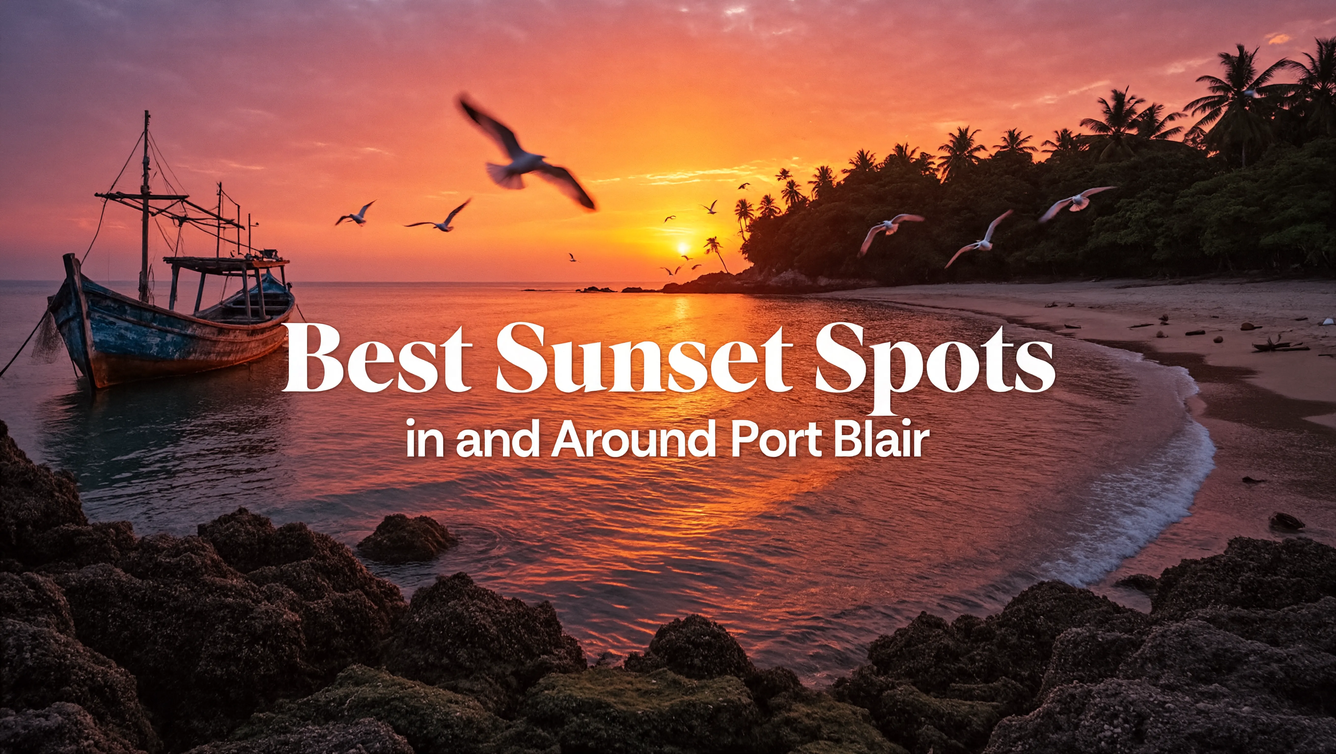 Best Sunset Spots in and Around Port Blair