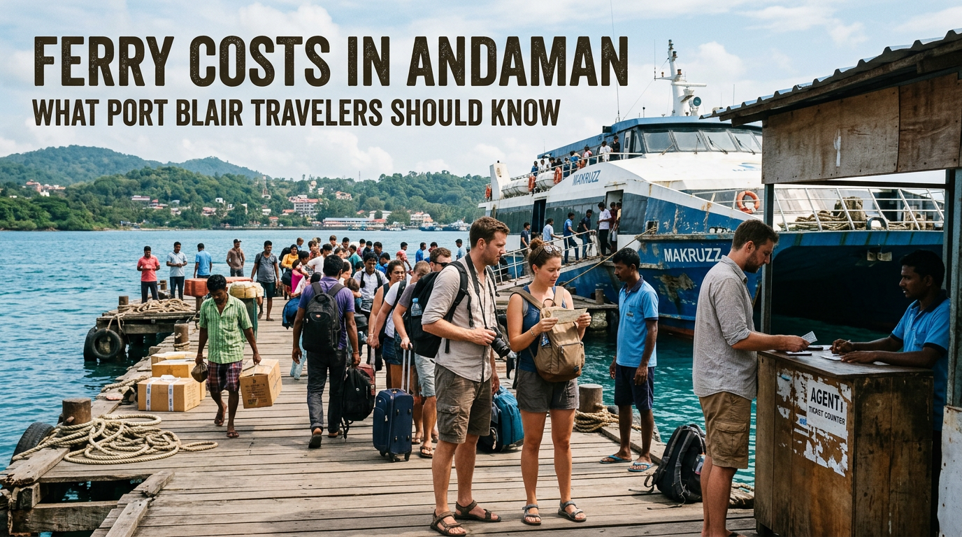 Ferry Costs in Andaman: What Port Blair Travelers Should Know