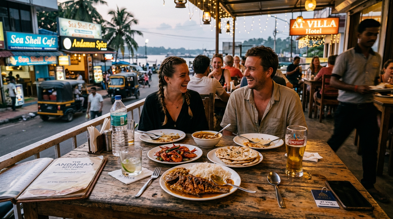 Best Restaurants in Port Blair Near Your Stay at AT Villa Hotel