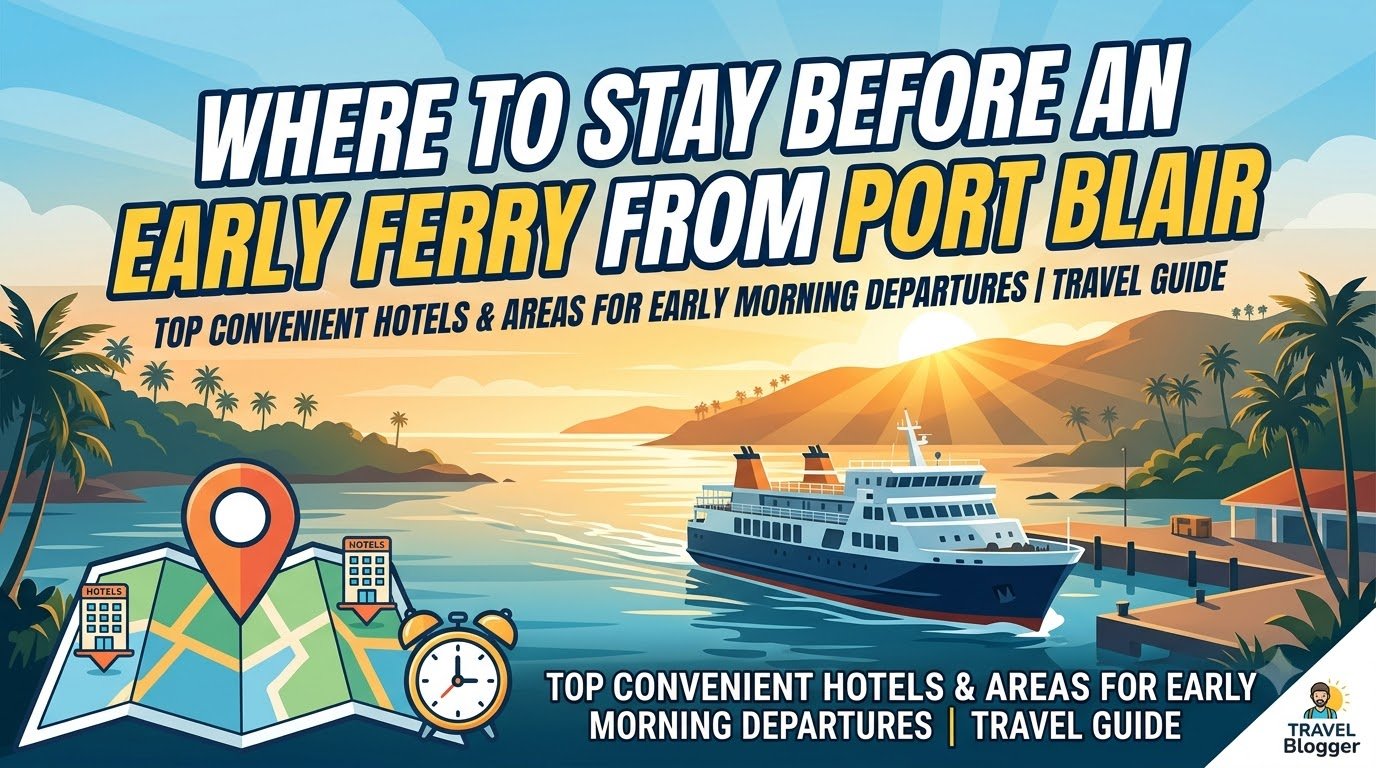Where to Stay Before an Early Ferry from Port Blair