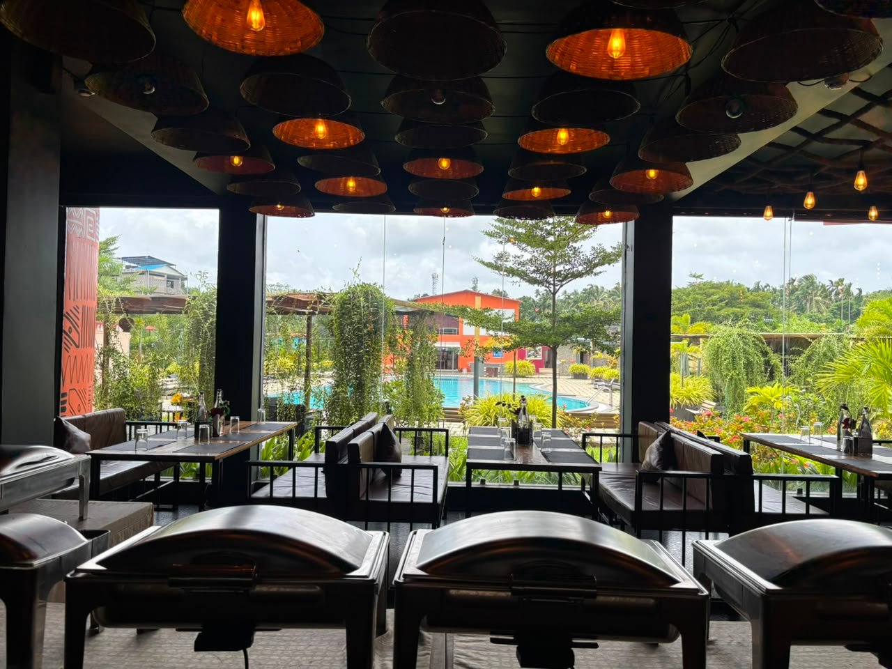 Vegetarian Food at Aqua Lounge Restaurant in Port Blair